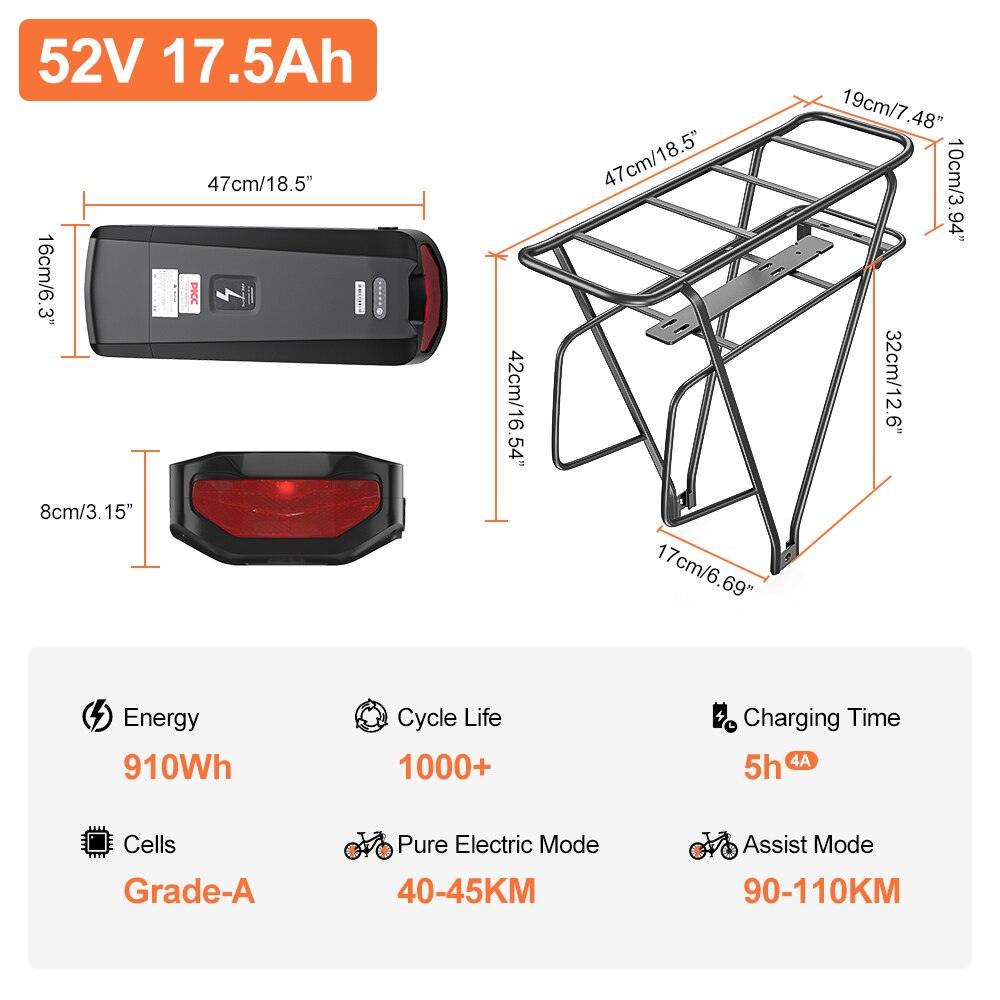 Rear Rack Battery – eBikeCity