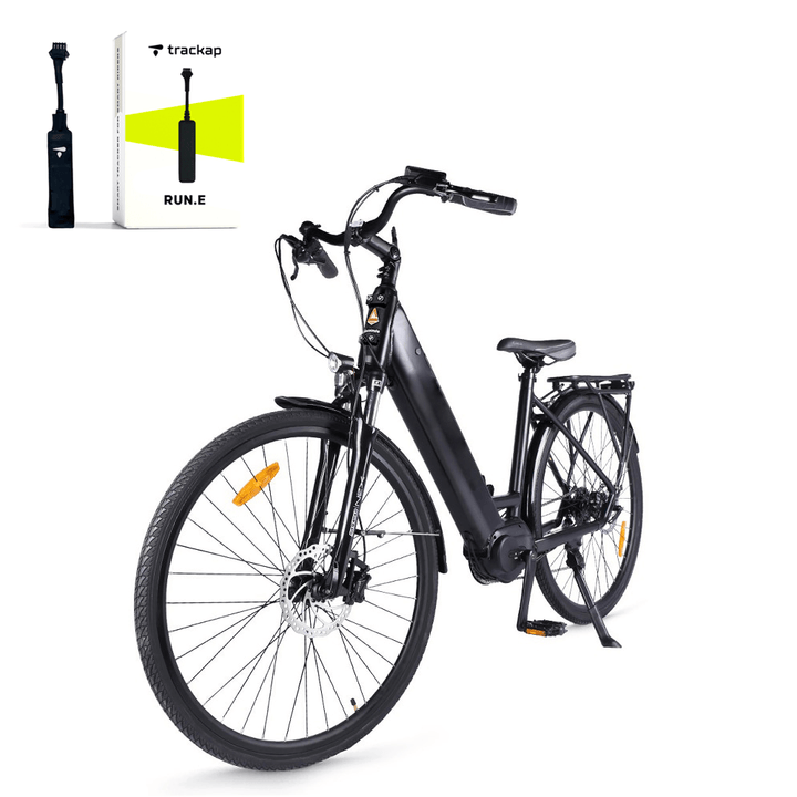 Electric City Bike 250W (GPS Tracker Option) - eBikeCity